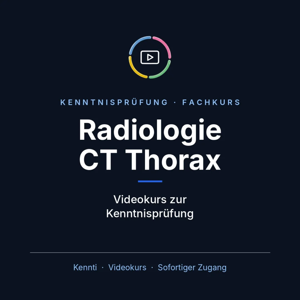 Radiologie CT Thorax – Kennti